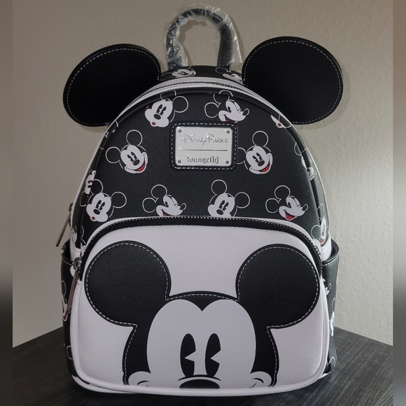 Loungefly Handbags - Disney Parks x LoungeFly Mickey Mouse Backpack NWT
